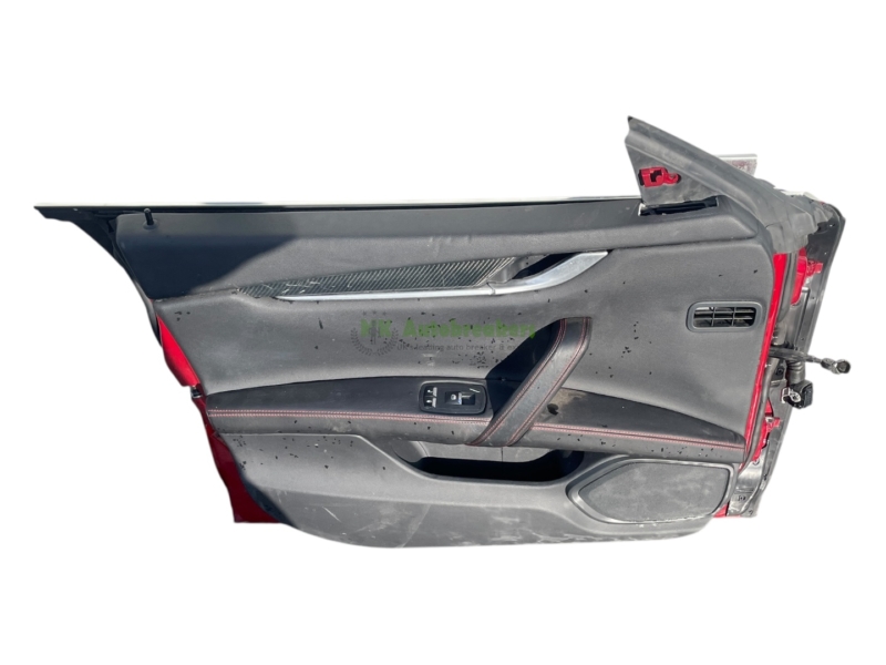 Maserati Ghibli Front Door Left Red Genuine 2015