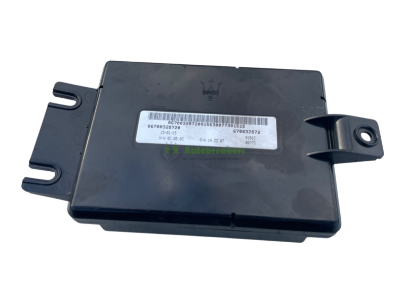 Maserati Ghibli M157 AC Heater Control Module 670032872 Genuine 2015