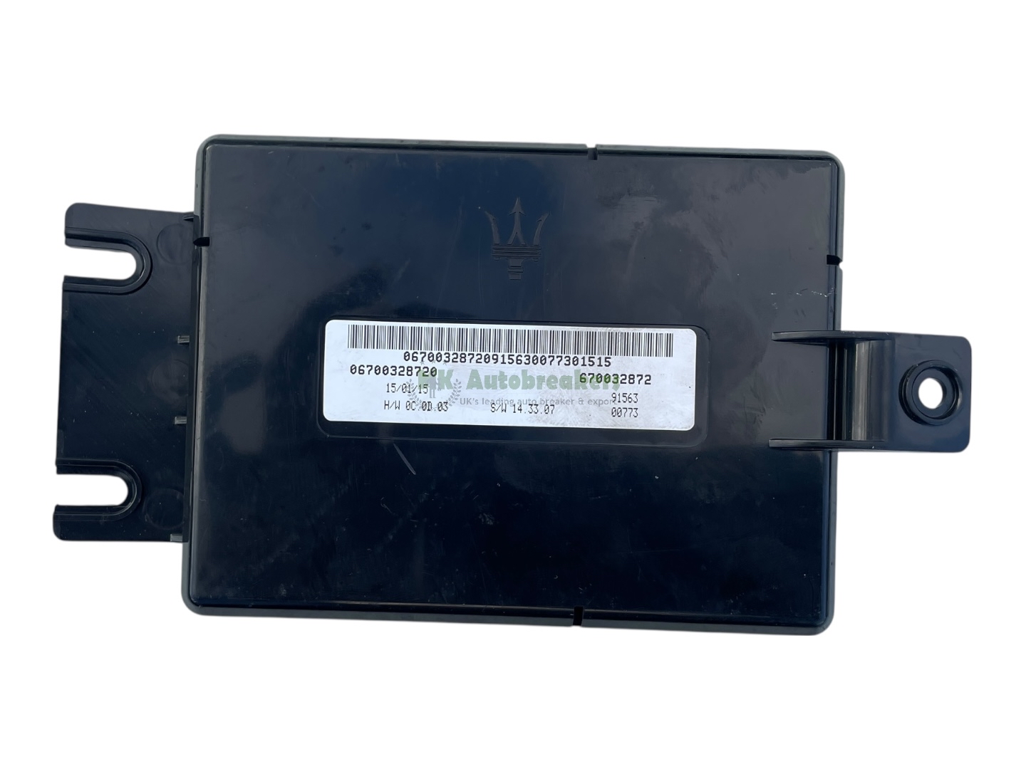 Maserati Ghibli M157 AC Heater Control Module 670032872 Genuine 2015