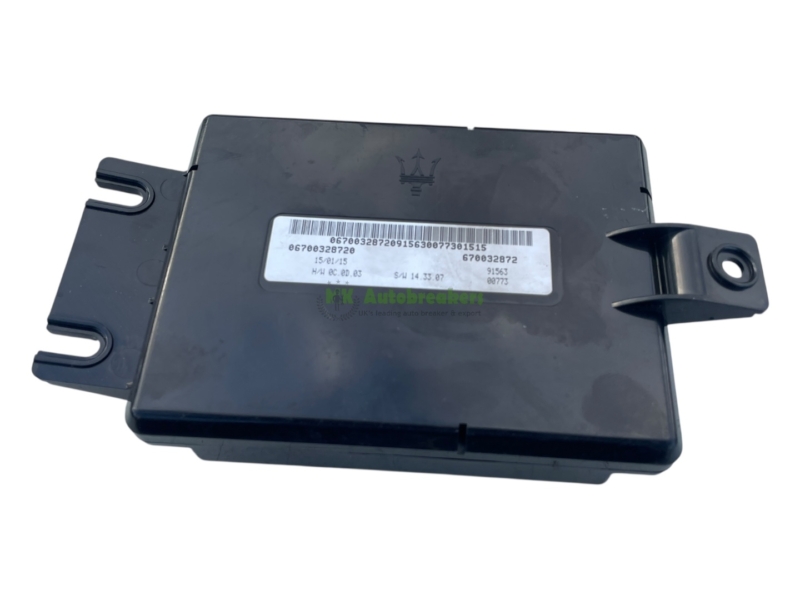 Maserati Ghibli M157 AC Heater Control Module 670032872 Genuine 2015