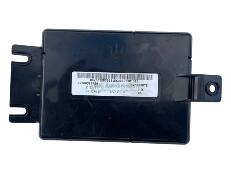 Maserati Ghibli M157 AC Heater Control Module 670032872 Genuine 2015