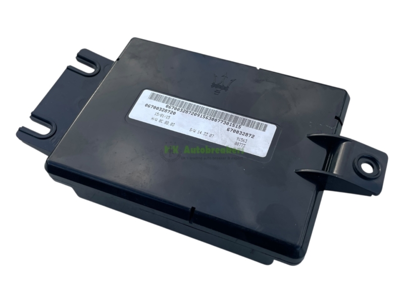 Maserati Ghibli M157 AC Heater Control Module 670032872 Genuine 2015