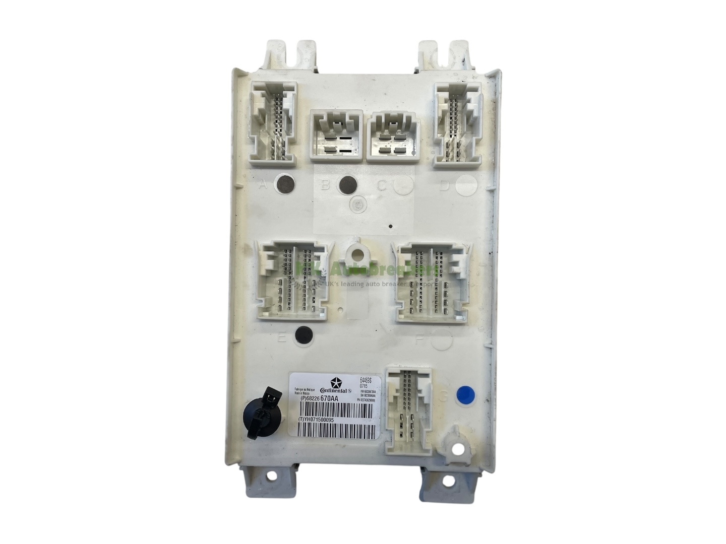 Maserati Ghibli M157 Comfort Control Module 68226670AA Genuine 2015