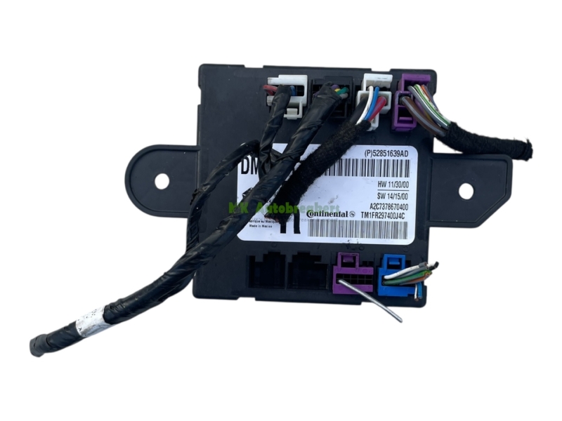 Maserati Ghibli M157 Door Control Unit 52851639AD Front Right Genuine 2015