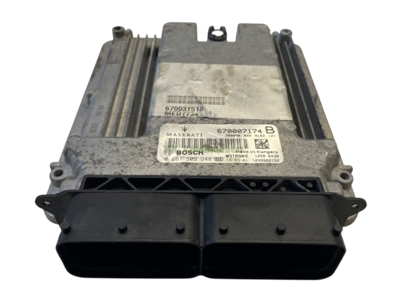 Maserati Ghibli M157 Engine Control Module 670007174 Genuine 2015