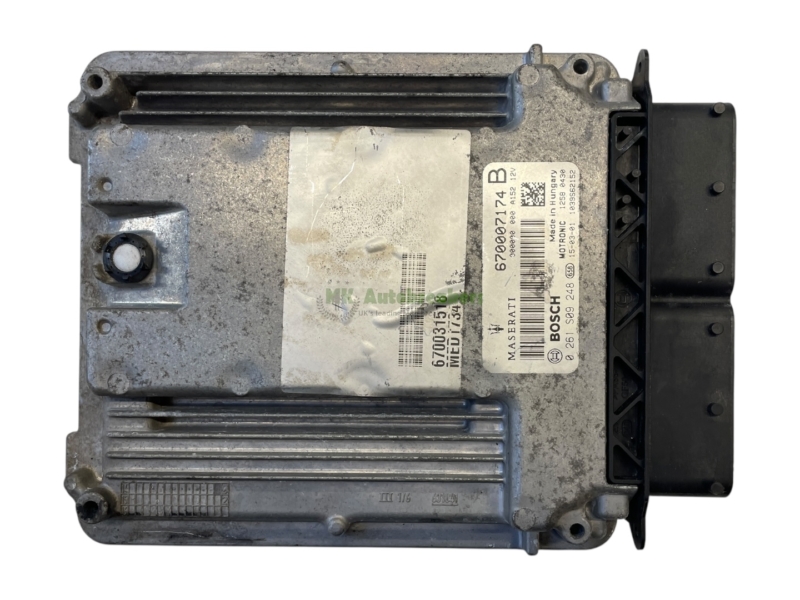 Maserati Ghibli M157 Engine Control Module 670007174 Genuine 2015