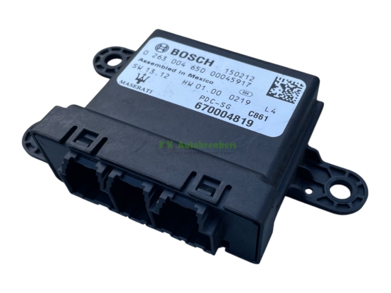 Maserati Ghibli M157 Parking Distance Control Unit 670004819 Genuine 2015