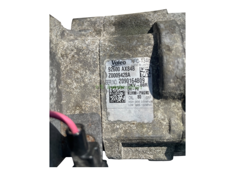 Nissan Note AC Compresoor Pump 92600AX84B Genuine 2013