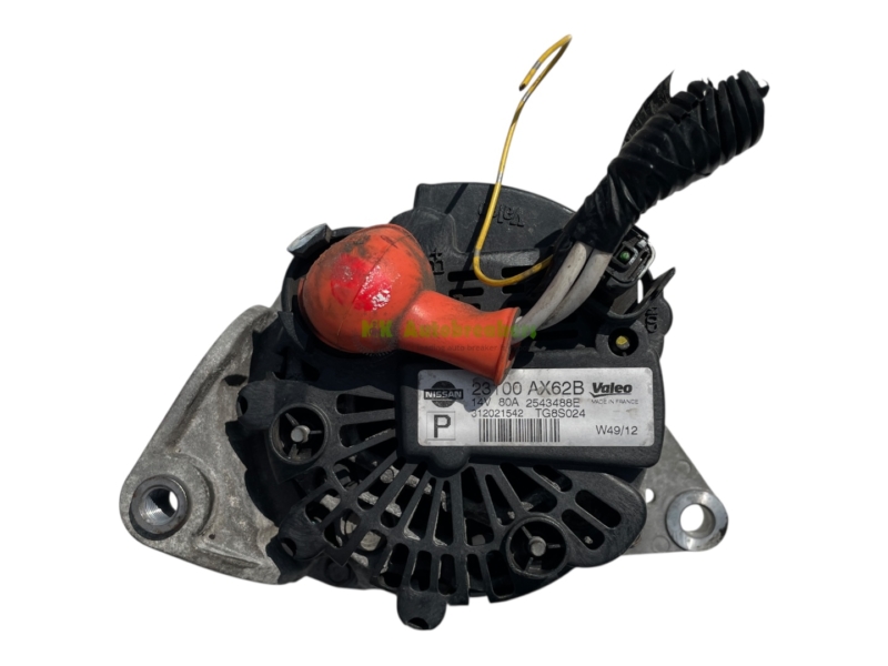 Nissan Note Alternator 23100AX62B Genuine 2013