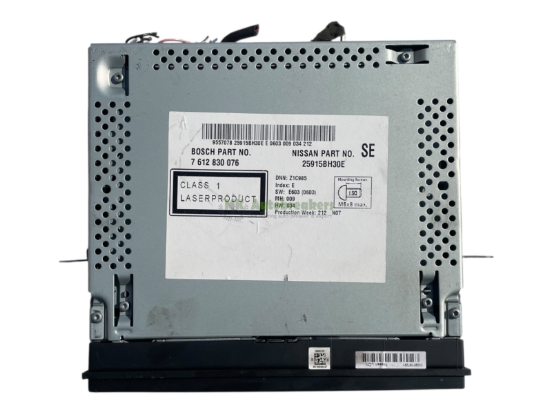 Nissan Qashqai Radio Stereo Head Unit 25915BH30E Genuine 2016