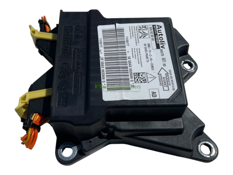 Peugeot 308 Airbag Control Module 9807568180 Genuine 2018