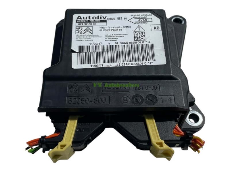 Peugeot 308 Airbag Control Module 9807568180 Genuine 2018