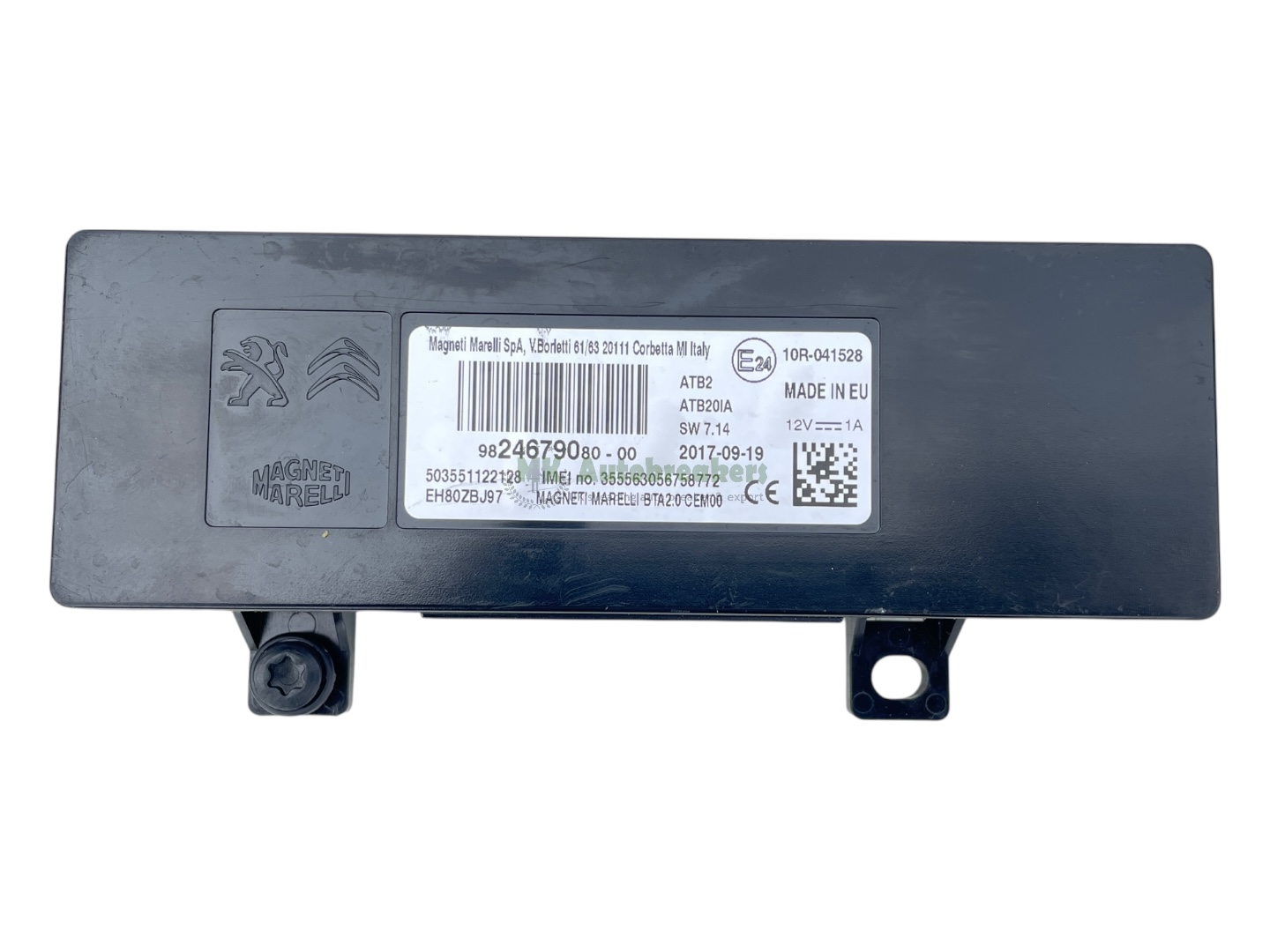 Peugeot 308 Bluetooth Control Module 9824679080 Genuine 2018