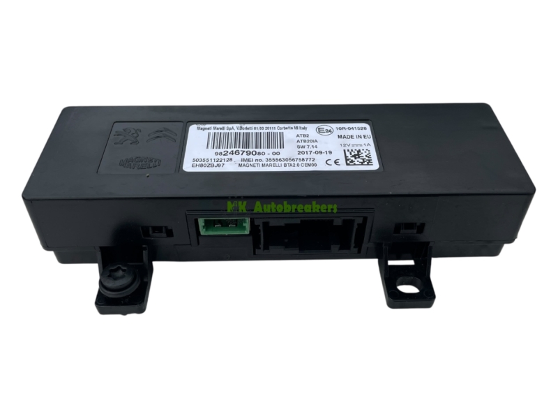 Peugeot 308 Bluetooth Control Module 9824679080 Genuine 2018