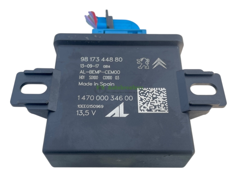 Peugeot 308 Headlight Auto Adjustment Module 9817344880 Genuine 2018