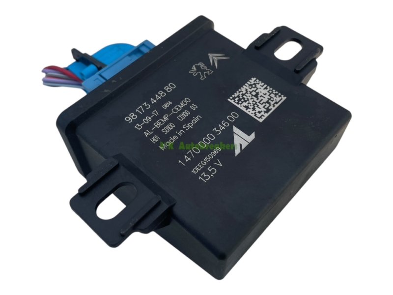 Peugeot 308 Headlight Auto Adjustment Module 9817344880 Genuine 2018