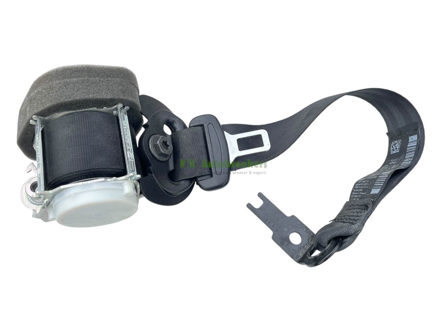 Peugeot 308 Seat Belt 98087919XX Rear Left Genuine 2018