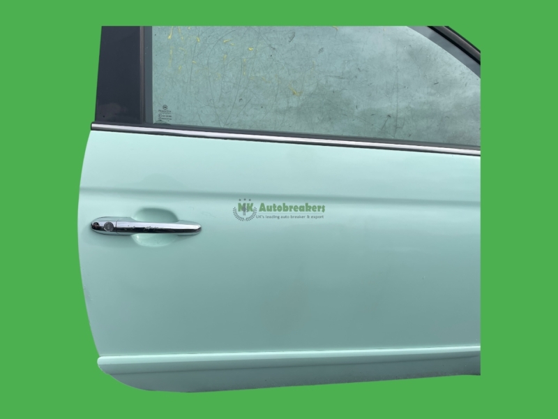Fiat 500 Front Right Door 52136362 Green 3 Door Genuine 2014