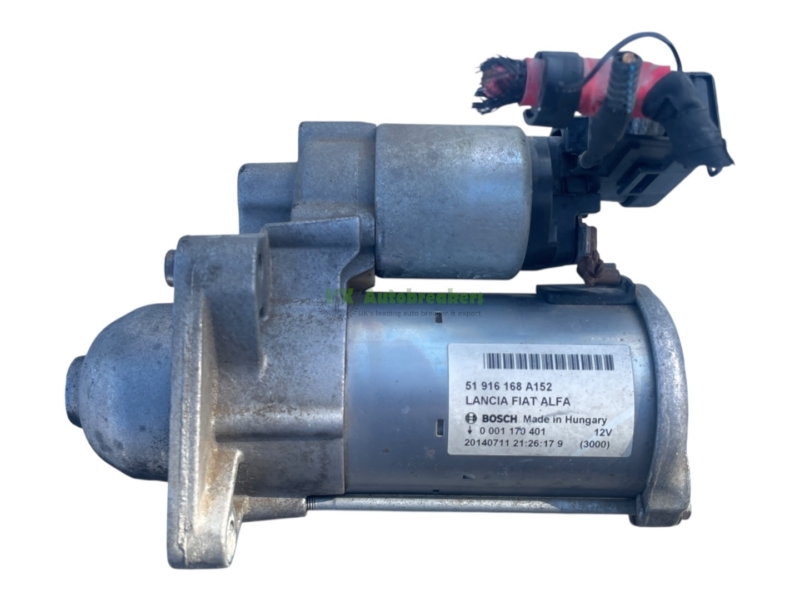 Fiat 500 Starter Motor 51916168A152 Genuine 2012