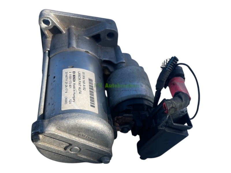 Fiat 500 Starter Motor 51916168A152 Genuine 2012