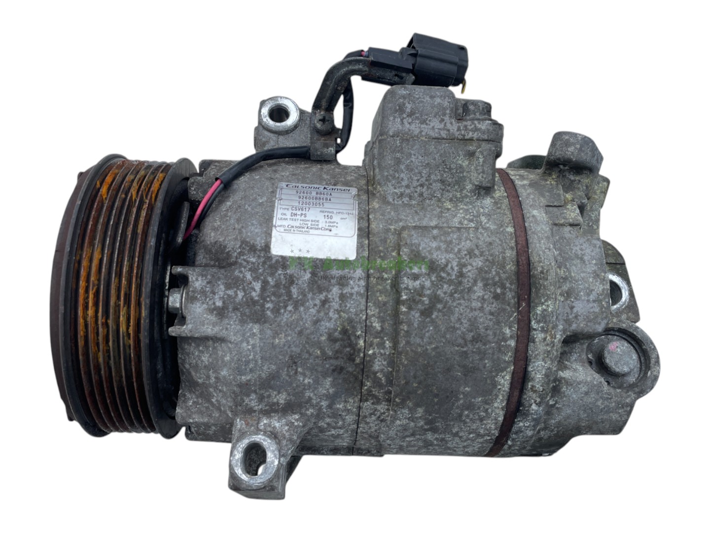Nissan Qashqai AC Compressor Pump 92600BB60A Genuine 2013