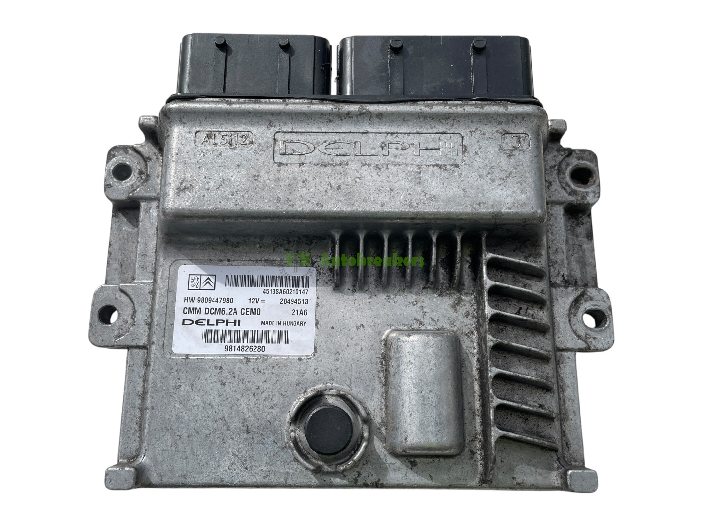 Peugeot 308 Engine Control Module 9809447980 ECU Genuine 2018