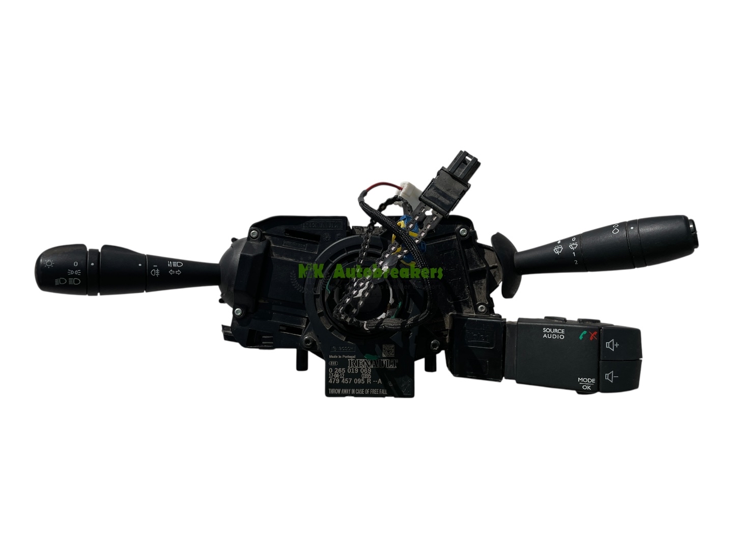 Trafic Vivaro Wiper Squib Combination Stalk 255670610R Genuine 2017