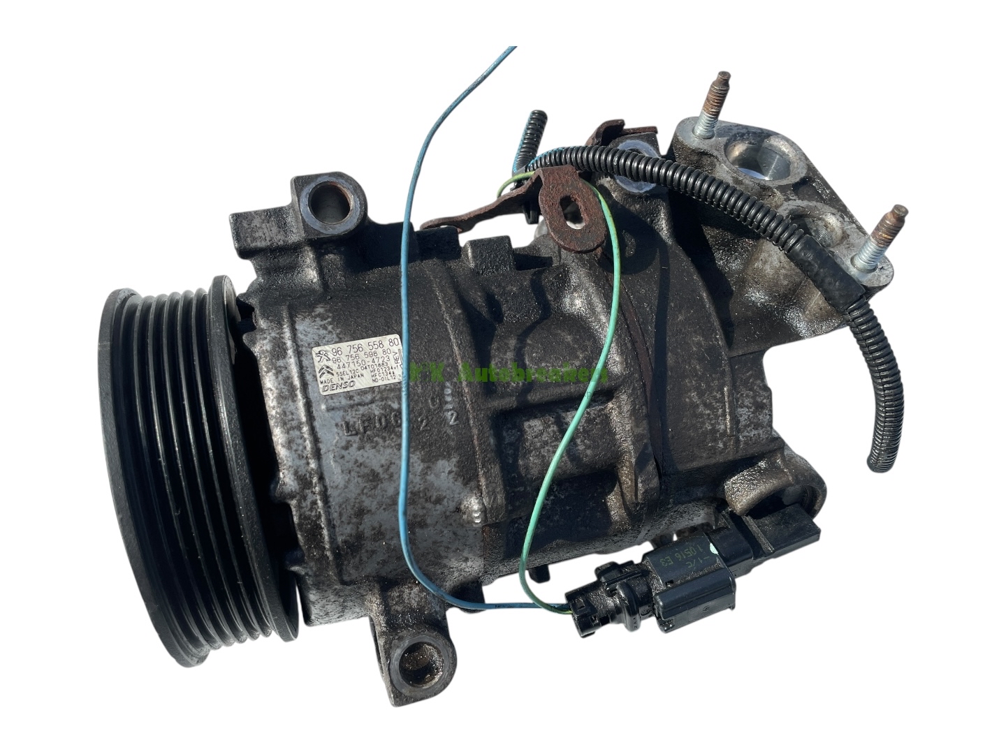 Citroen Peugeot DS3 AC Compressor Pump 9675655880 Genuine 2015