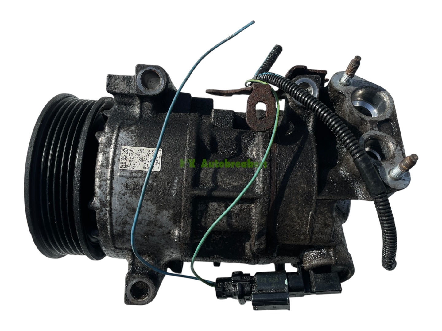 Citroen Peugeot DS3 AC Compressor Pump 9675655880 Genuine 2015