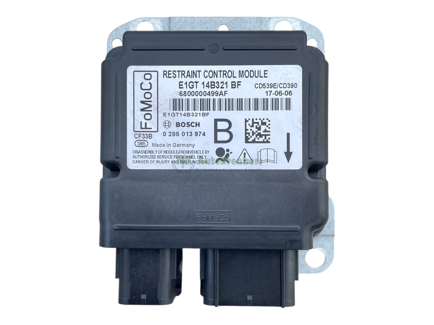 Ford Galaxy Restraints Control Module E1GT14B321BF Genuine 2017