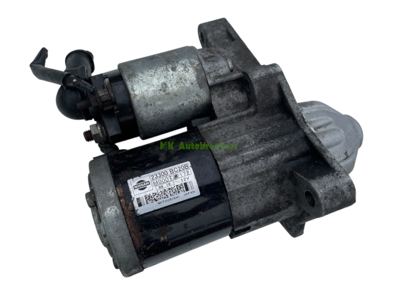 Nissan Qashqai Starter Motor 23300BC20B Genuine 2013