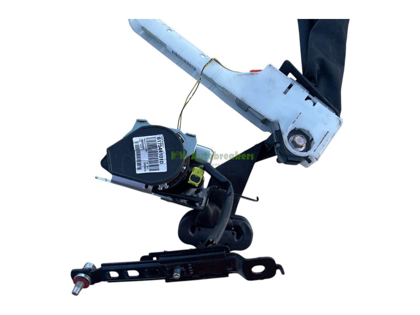 Nissan Juke Front Seatbelt 617544101D Right Genuine 2015