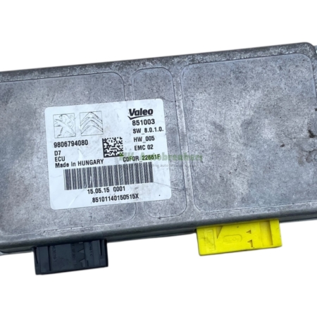 Citroen C4 Camera Control Module 9806794080 ECU Genuine 2016