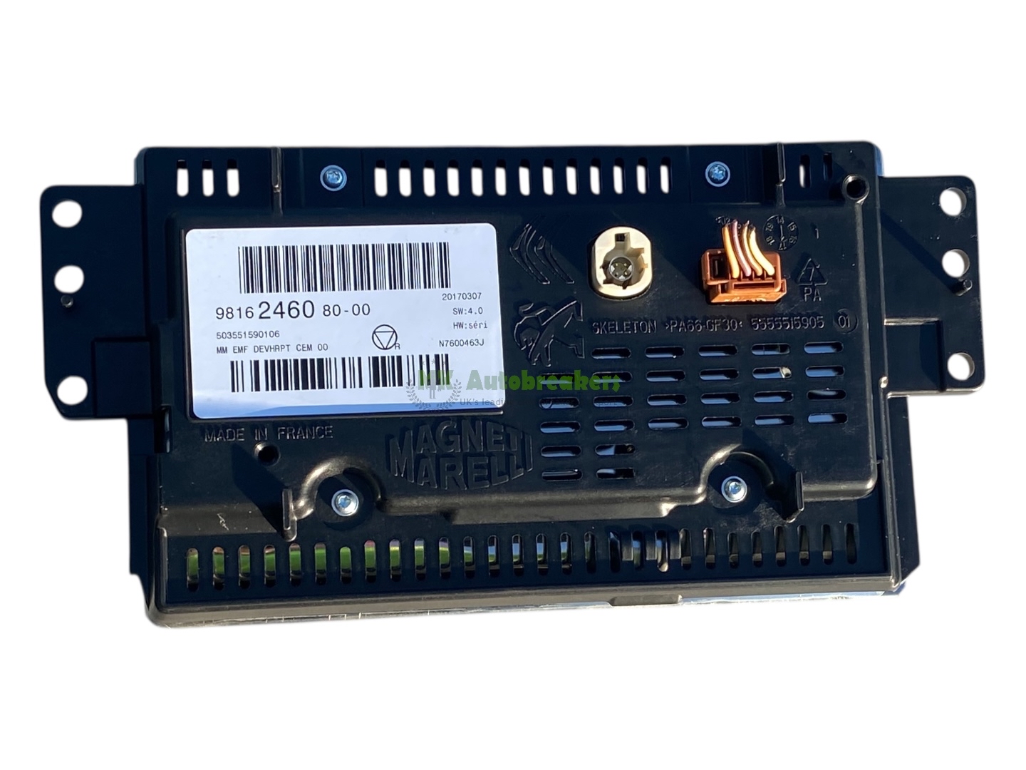 Citroen DS3 Multimedia Display Screen 9816246080 Genuine 2016