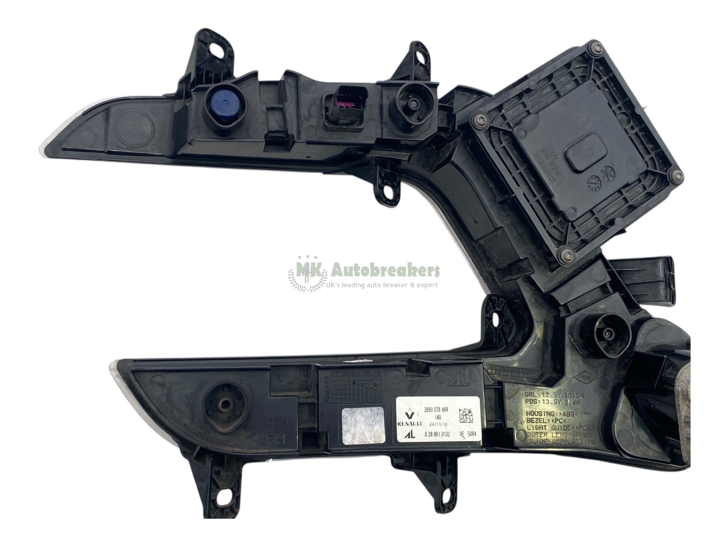 Renault Captur Daytime Running Light 266007846R Right Genuine 2019