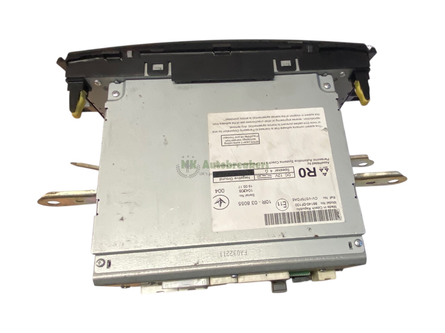 Toyota Verso Multimedia Head Unit 86140-0F0100 Genuine 2015