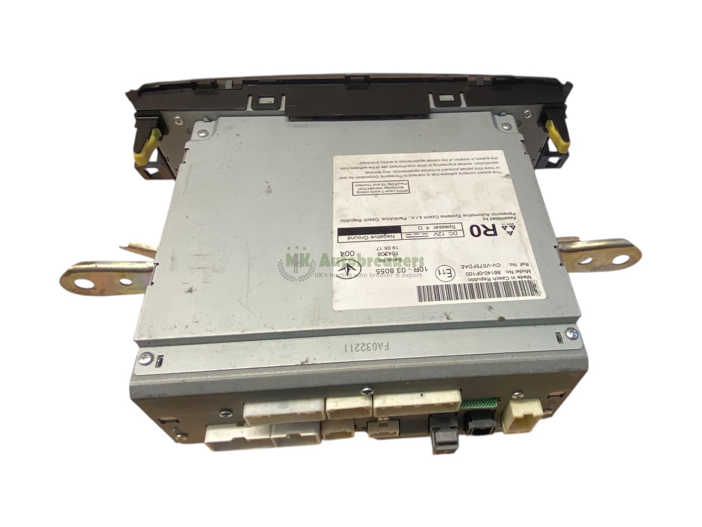 Toyota Verso Multimedia Head Unit 86140-0F0100 Genuine 2015