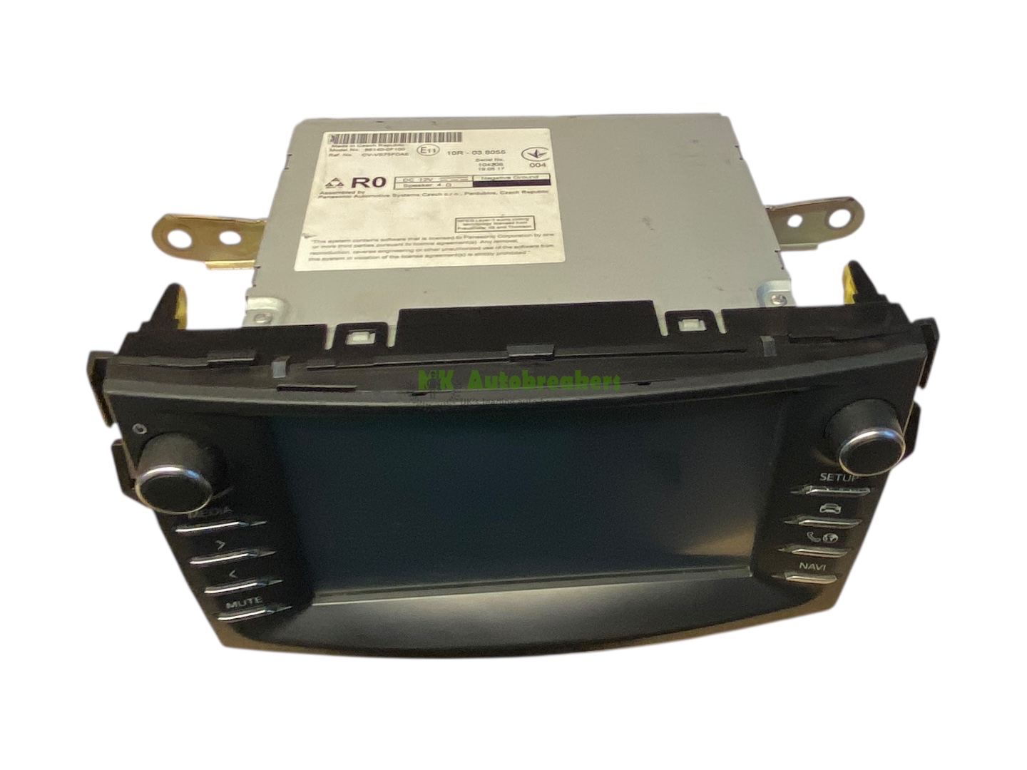 Toyota Verso Multimedia Head Unit 86140-0F0100 Genuine 2015