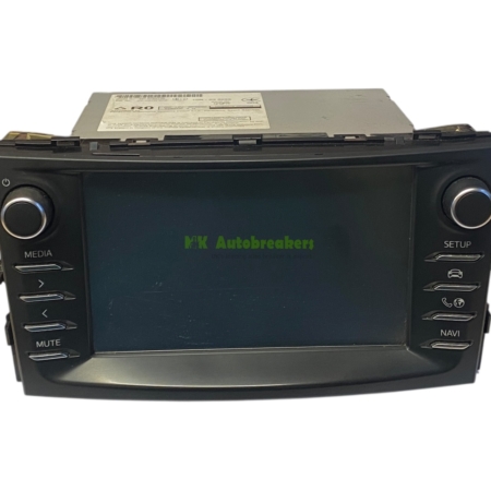 Toyota Verso Multimedia Head Unit 86140-0F0100 Genuine 2015