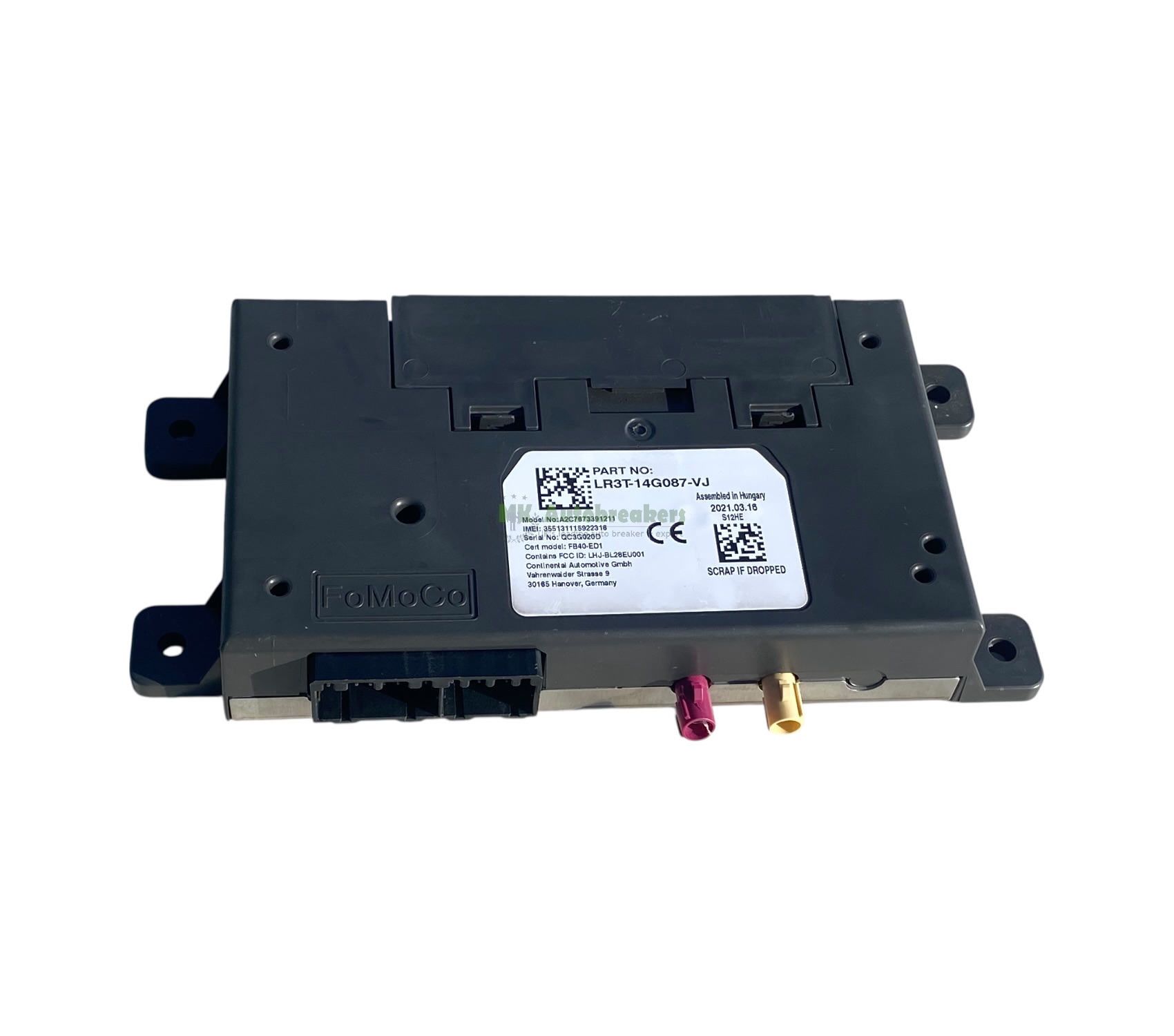 Bluetooth control module ford transit lr3t-14g087-vj genuine 2021 2 | mk autobreakers ltd Bluetooth Control Module Ford Transit Lrtgvj Genuine