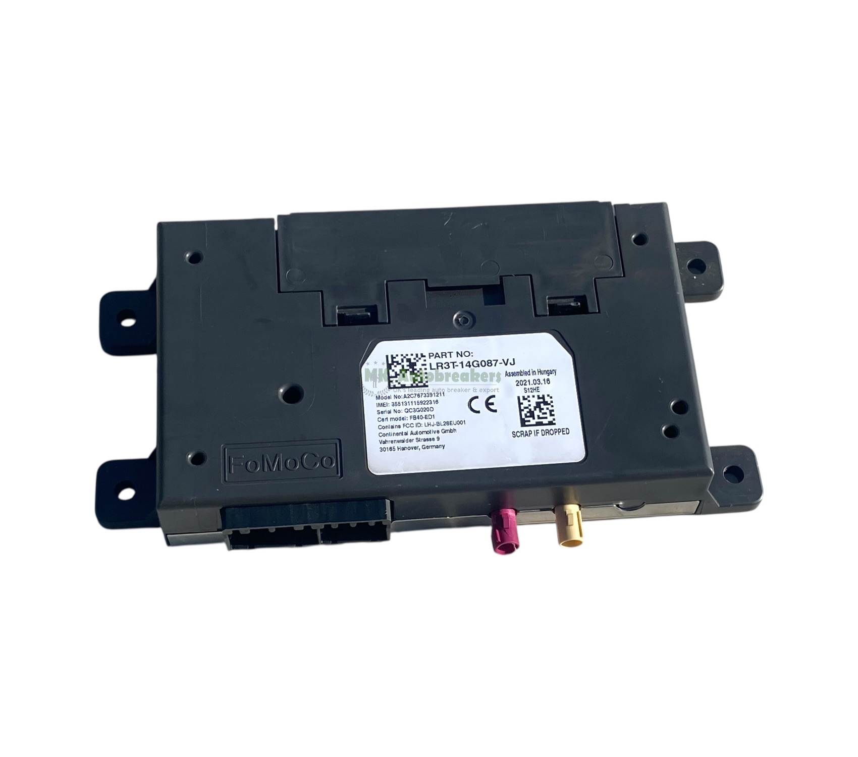 Bluetooth control module ford transit lr3t-14g087-vj genuine 2021 3 | mk autobreakers ltd Bluetooth Control Module Ford Transit Lrtgvj Genuine