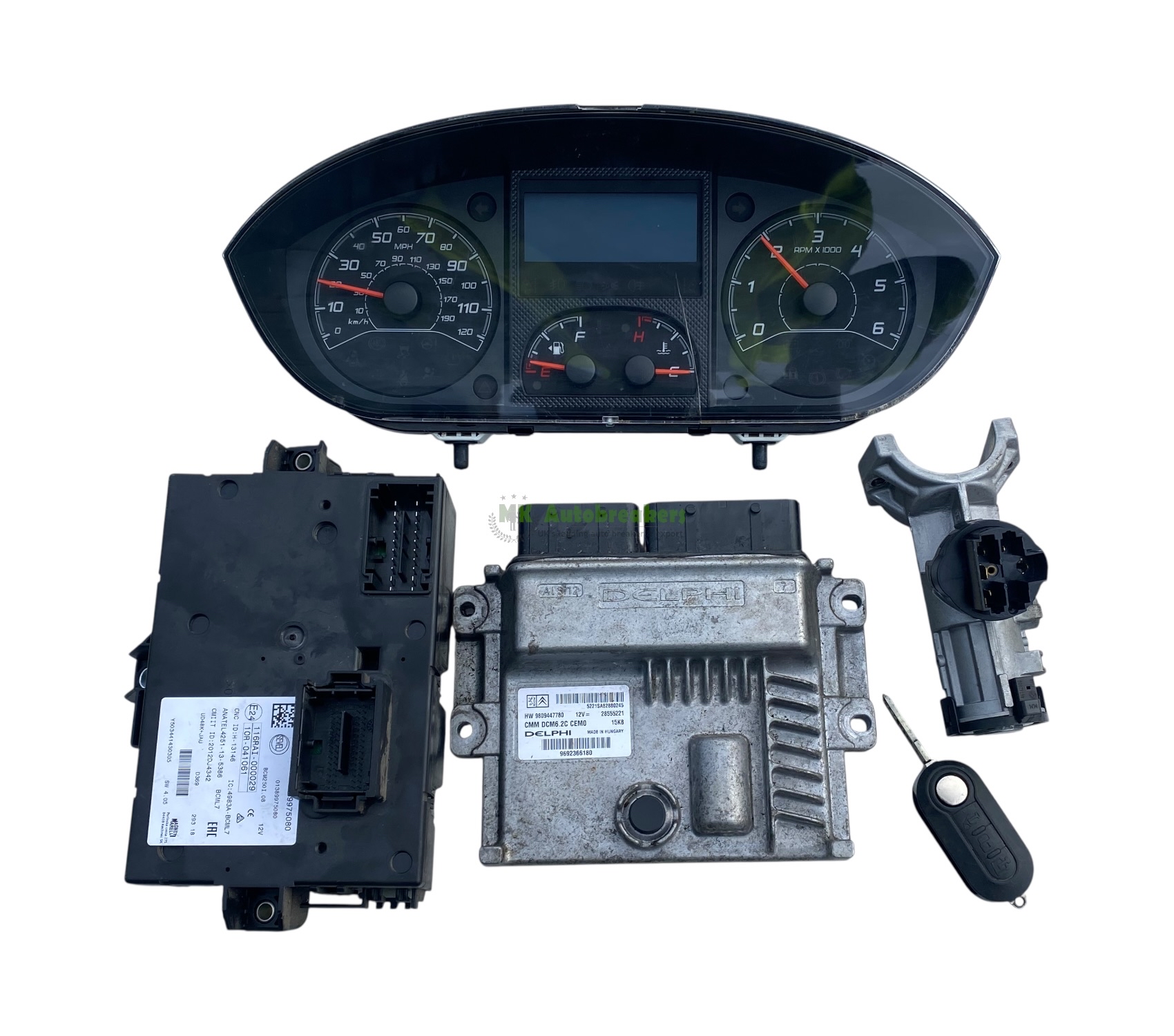 Engine Control Unit Ducato Boxer Relay 9809447780 2.0 ECU Kit Genuine 2018