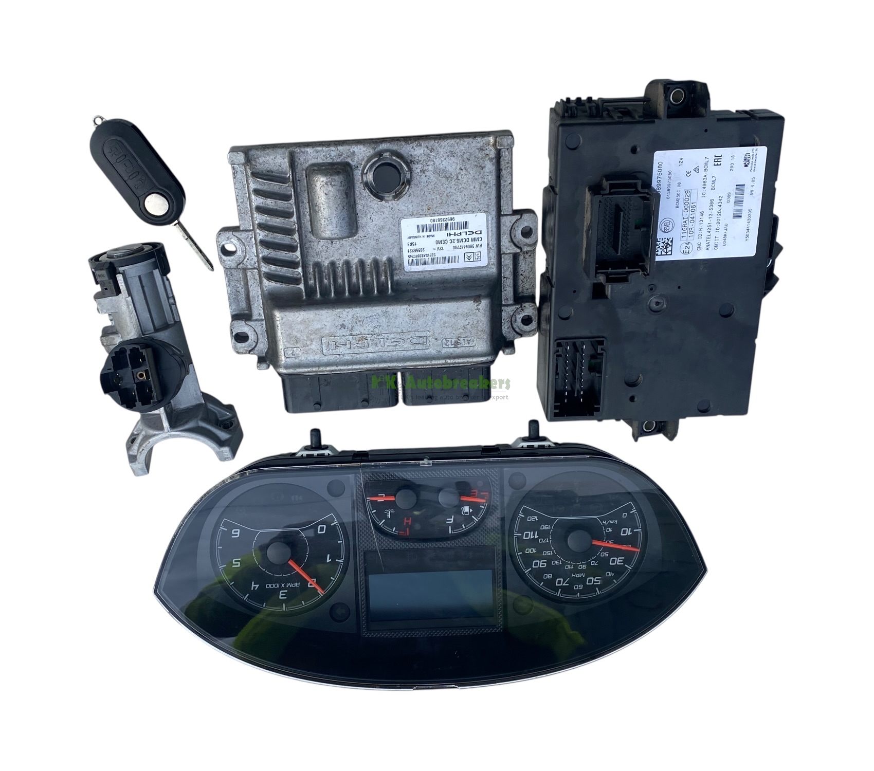 Engine Control Unit Ducato Boxer Relay 9809447780 2.0 ECU Kit Genuine 2018