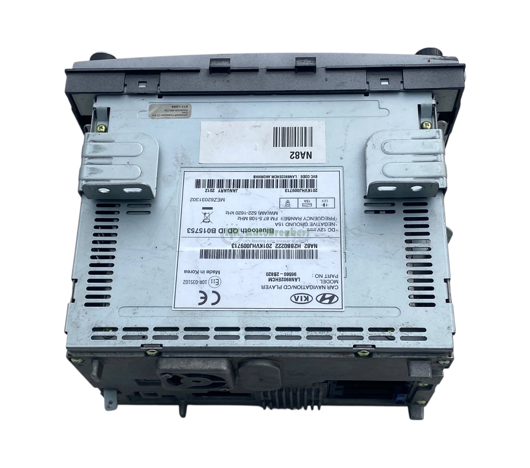 Mulitimedia head unit santa fe 96560-2b820 stereo genuine 2012 4 | mk autobreakers ltd Mulitimedia head unit santa fe 96560-2b820 stereo genuine 2012 (4)