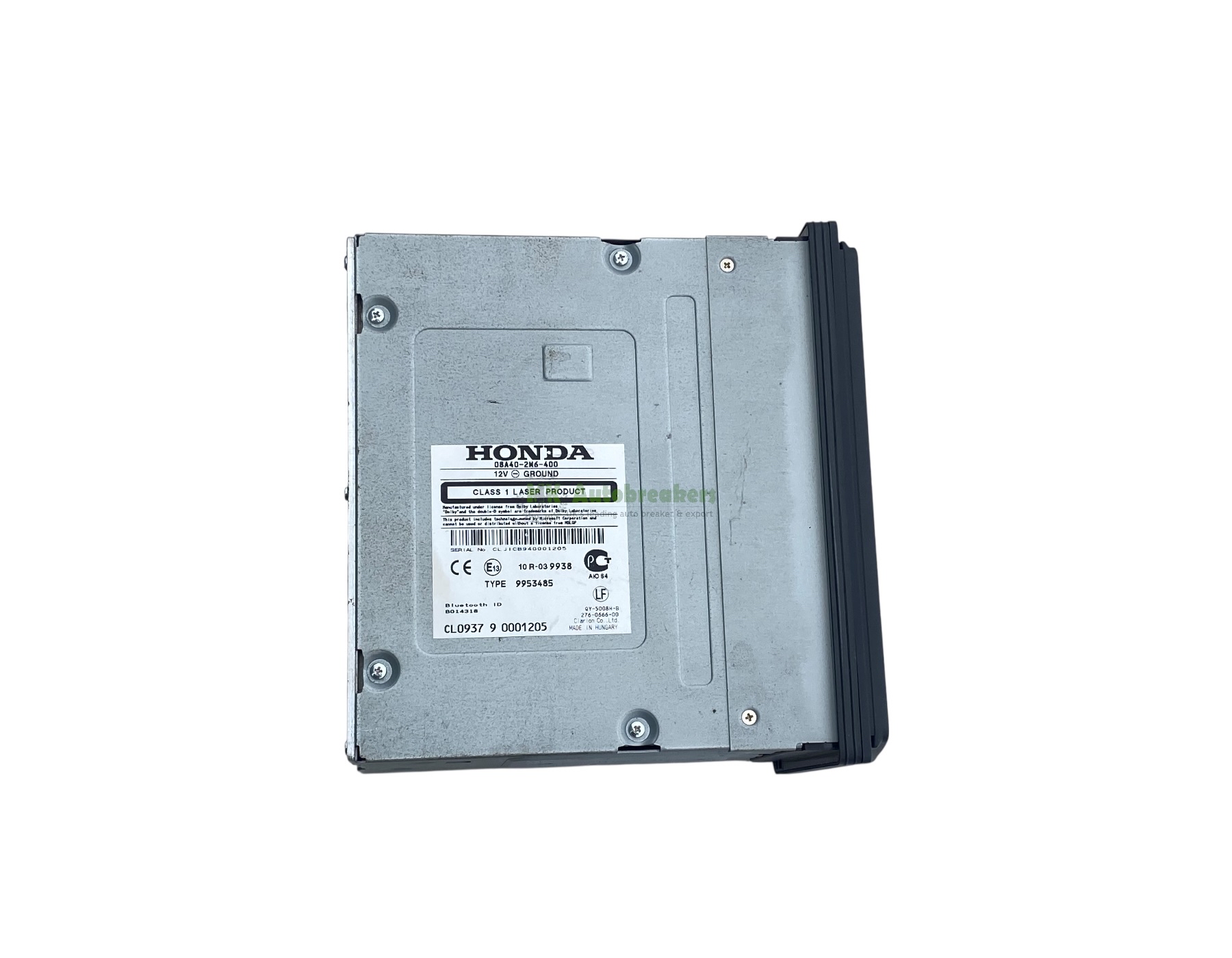 Multimedia Head Unit Honda CRV 08A40-2M6-400 Genuine 2012