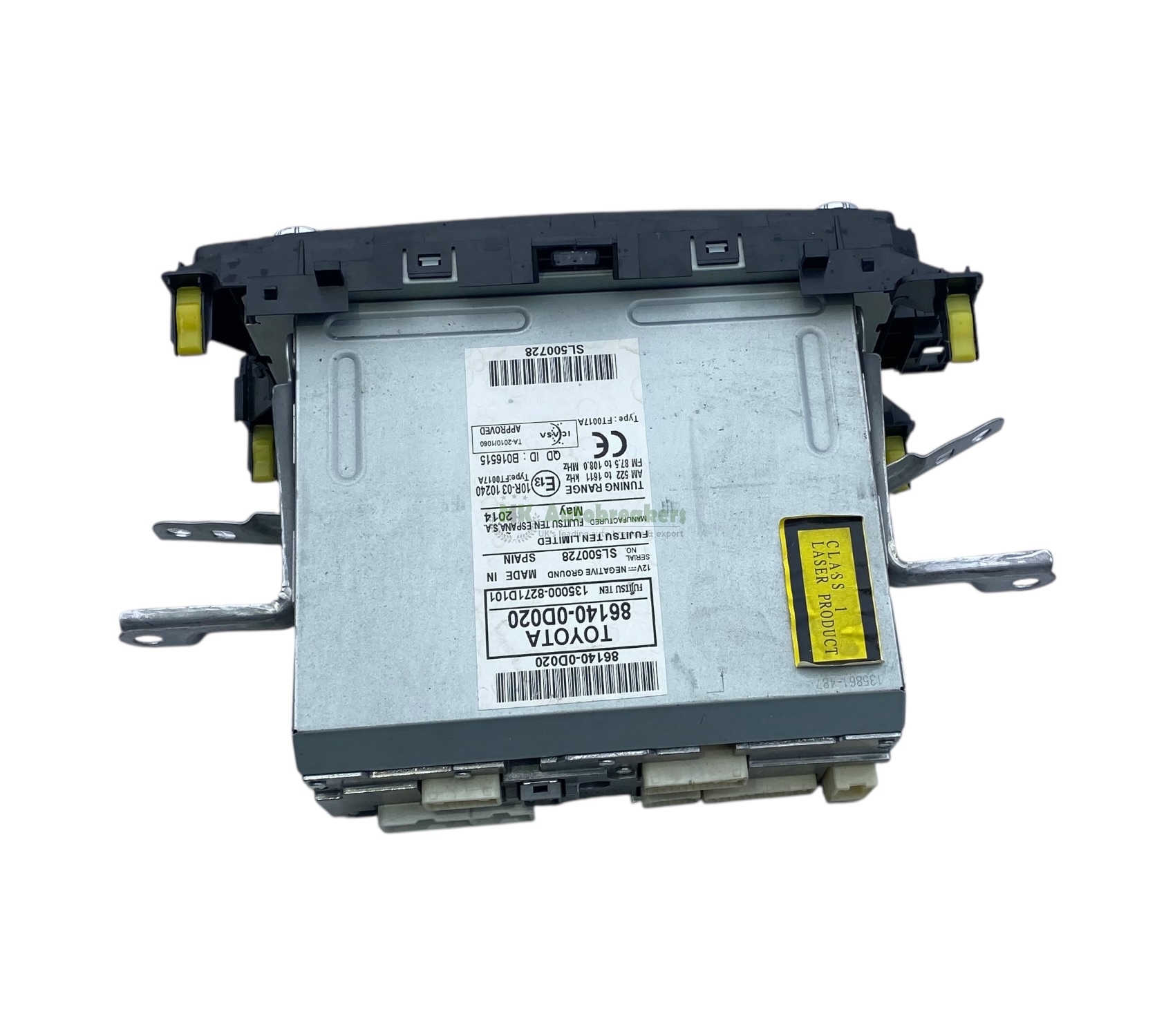 Multimedia Head Unit Toyota Yaris 86140-0D020 Genuine 2014