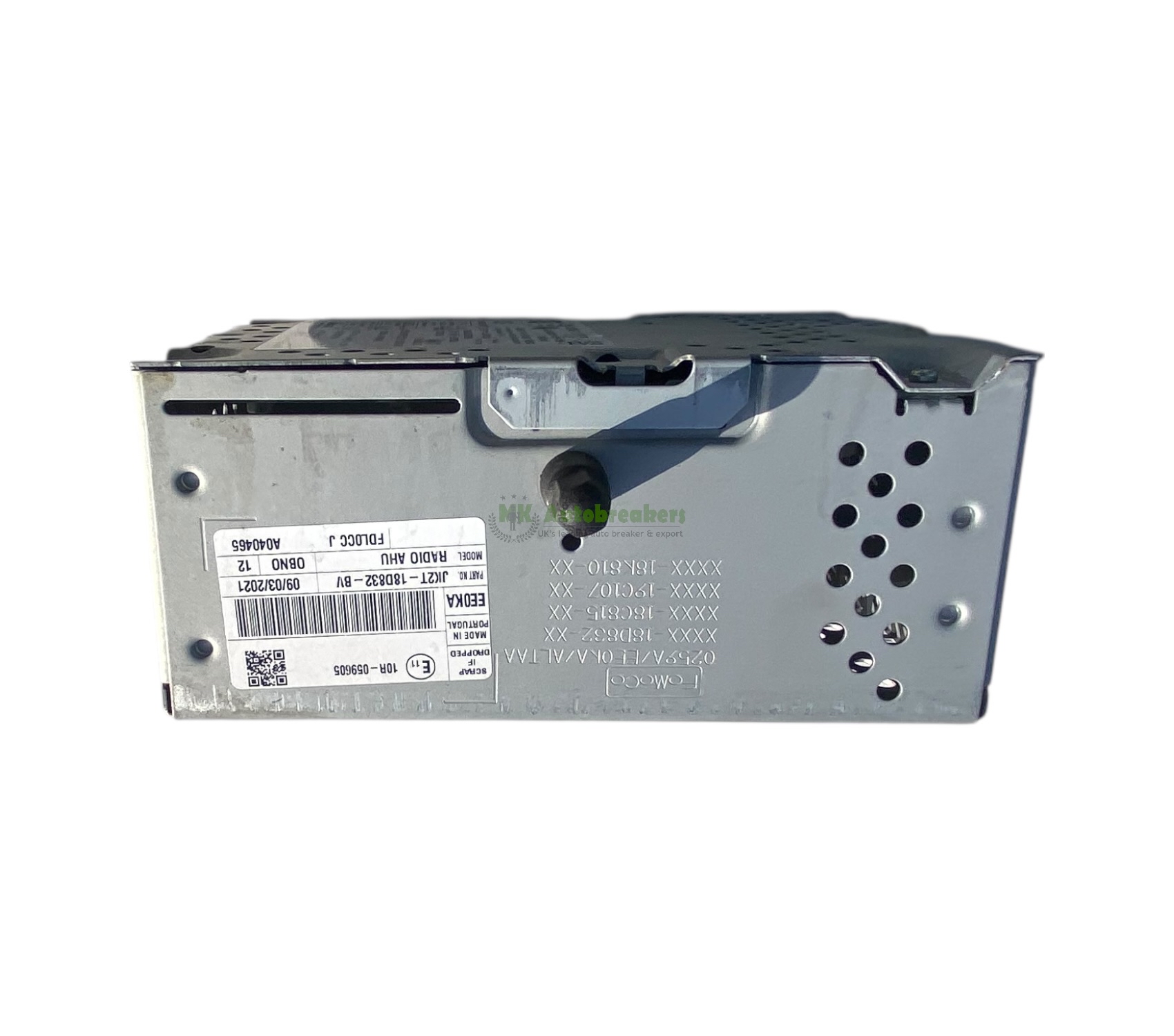 Stereo multimedia head unit ford transit jk2t-18d832-bv genuine 2021 2 | mk autobreakers ltd Stereo Multimedia Head Unit Ford Transit Jktdbv Genuine