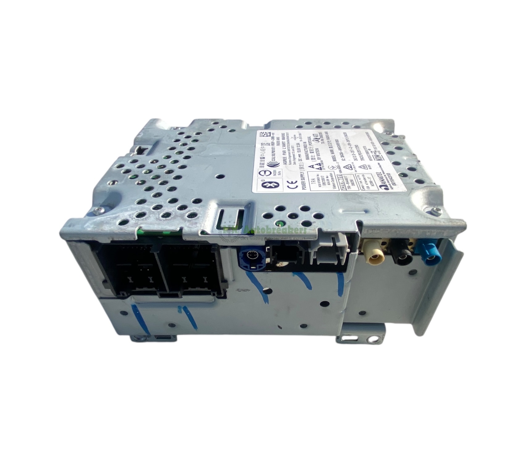 Stereo multimedia head unit ford transit jk2t-18d832-bv genuine 2021 4 | mk autobreakers ltd Stereo Multimedia Head Unit Ford Transit Jktdbv Genuine