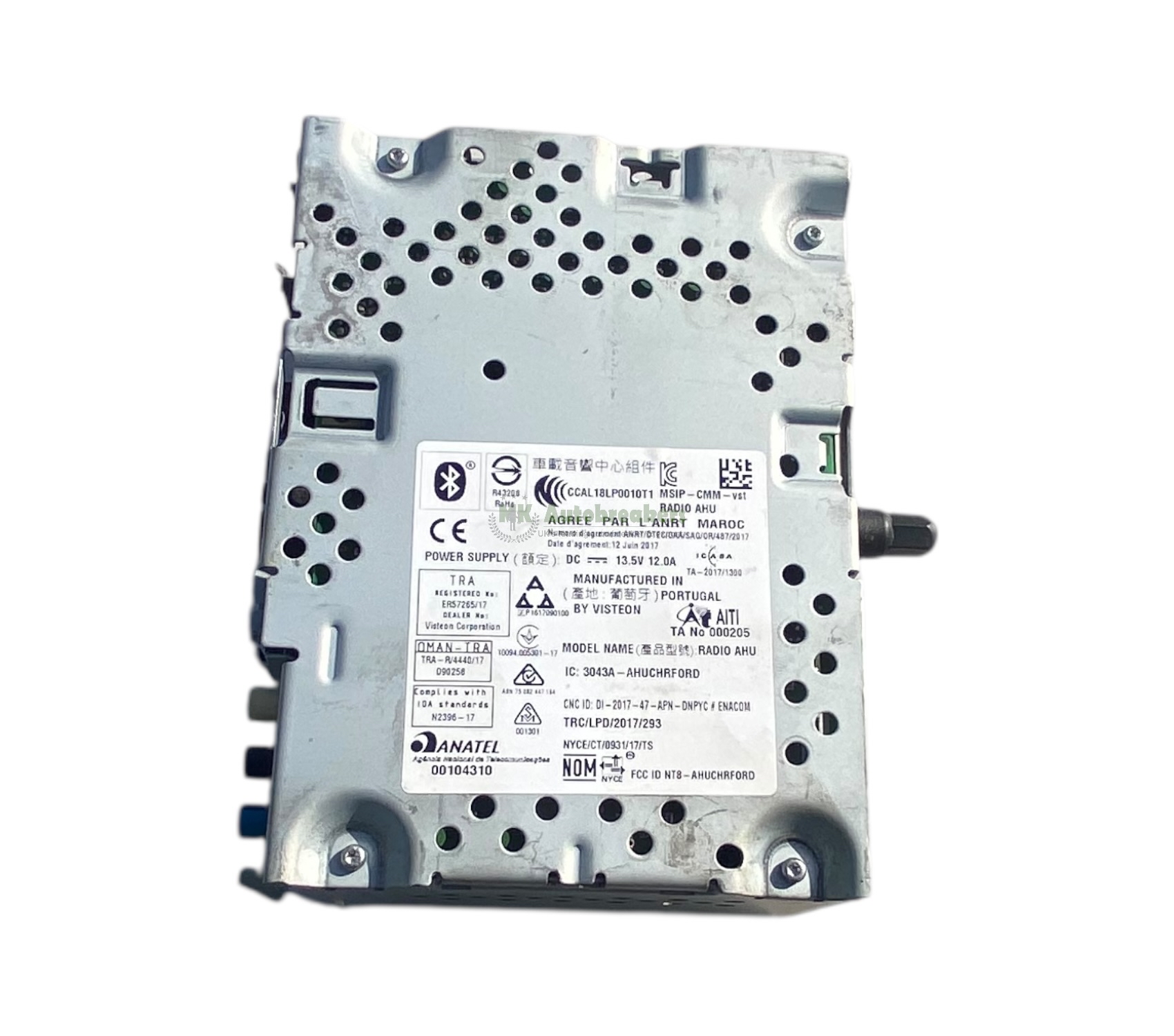 Stereo multimedia head unit ford transit jk2t-18d832-bv genuine 2021 5 | mk autobreakers ltd Stereo Multimedia Head Unit Ford Transit Jktdbv Genuine