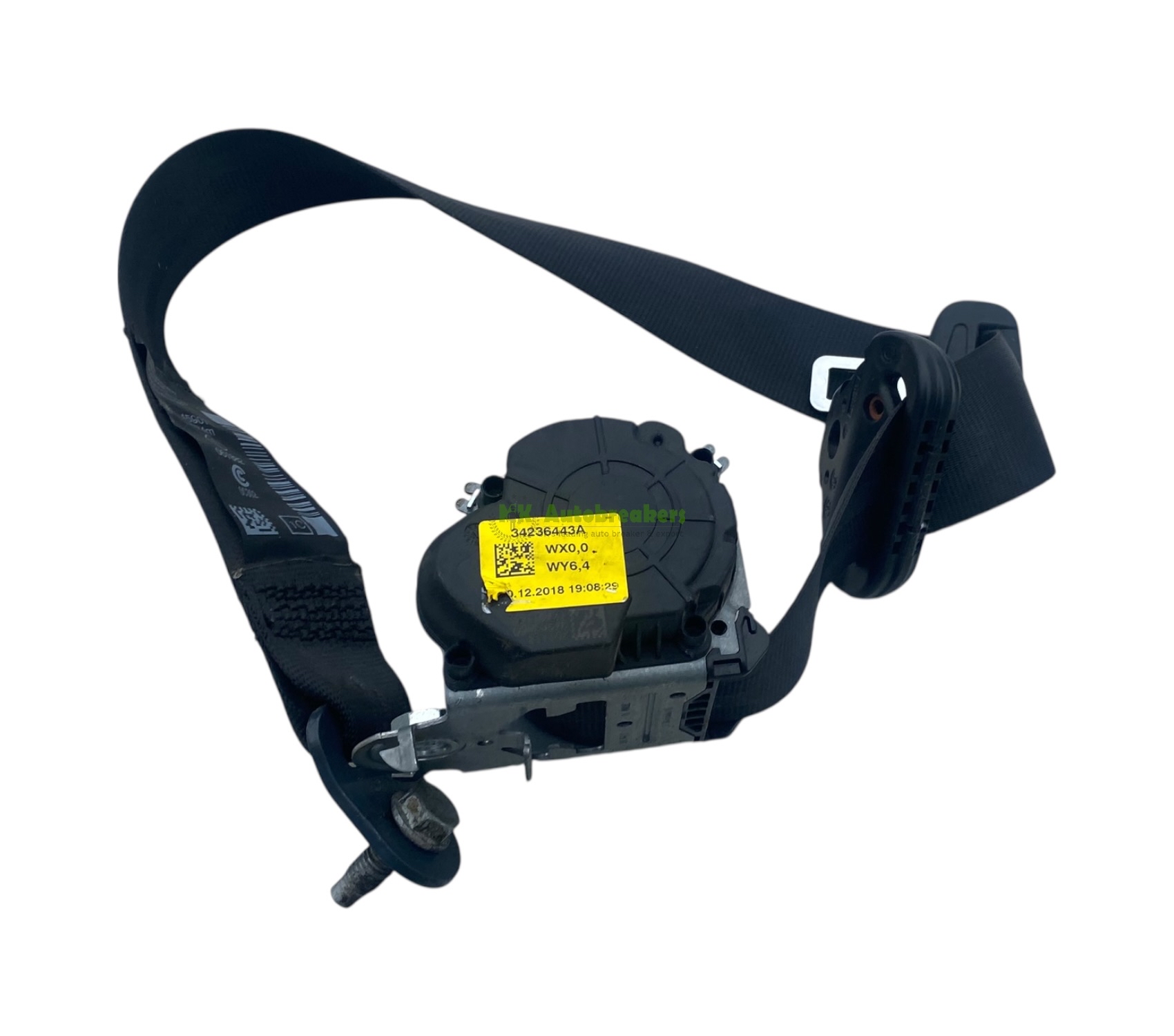 Center Middle Seatbelt Partner Berlingo 98172324XX Genuine 2019